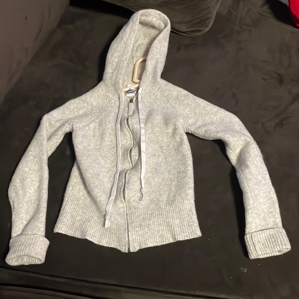 XS Old Navy wool zip up